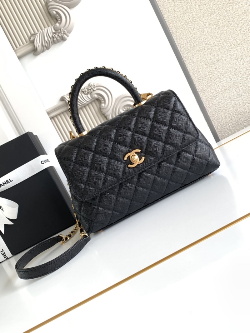 Ch**el top handle bags